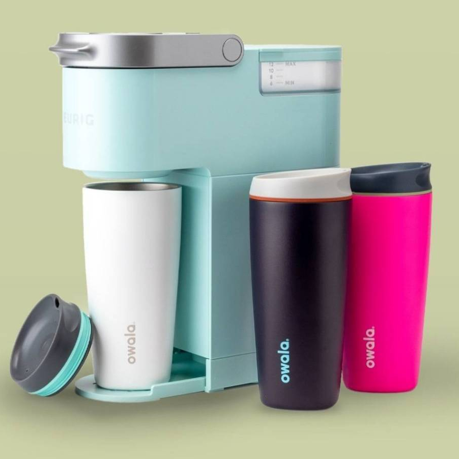 เเก้วน้ำเก็บความร้อน/เย็น Owala Smooth Sip 20 oz. Coffee Tumbler