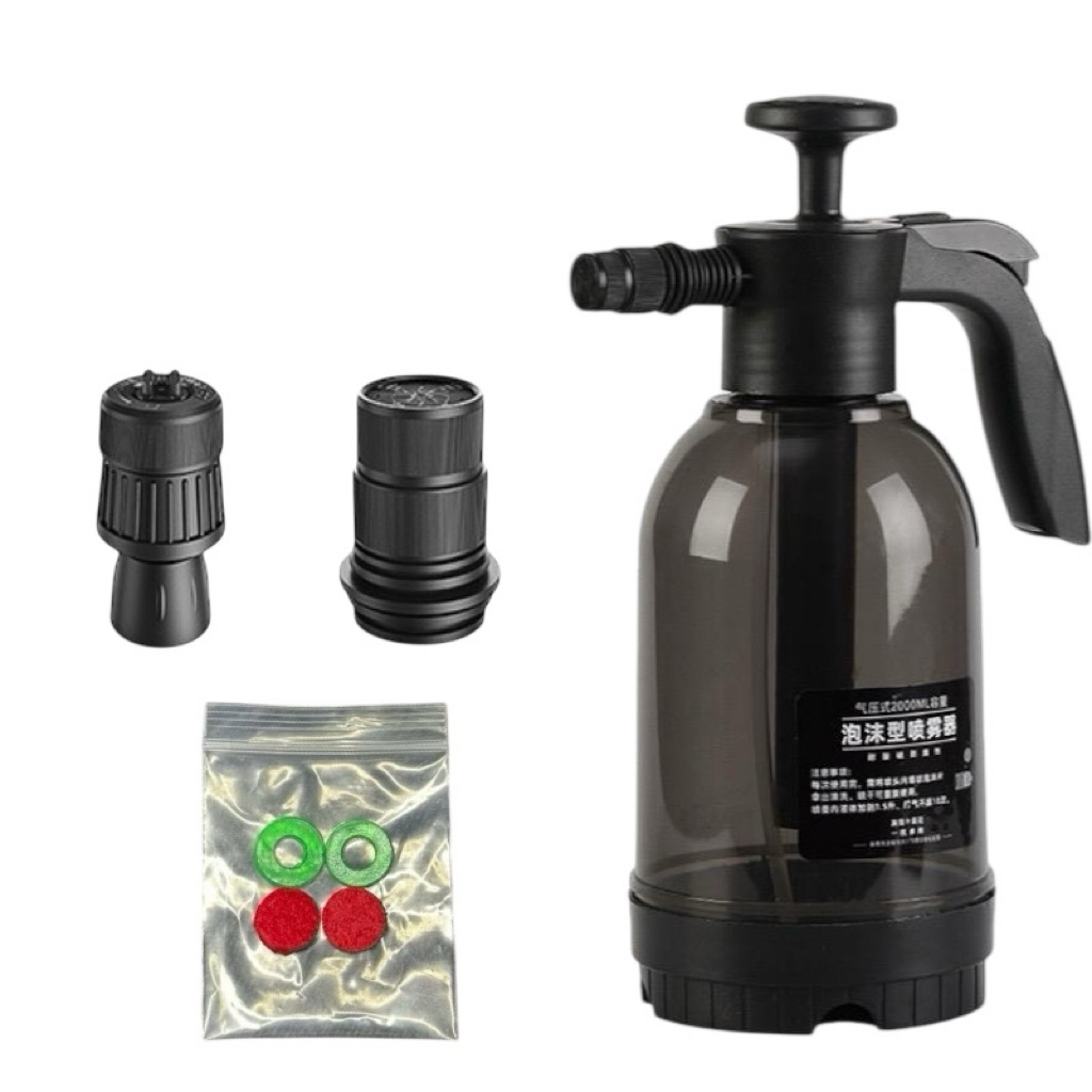 001 WT pro โฟมล้างรถผสมเคลือบเงา 2 in 1  ชุด 10