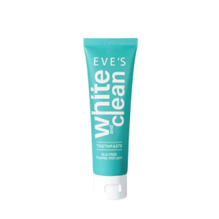 [ส่งด่วน] EVES อีฟส์ ยาสีฟันอีฟส์ ไวท์ คลีน 70g. ยาสีฟันสูตรธรรมชาติ ฟันขาว ปากสะอาด สดชื่น ลดกลิ่น
