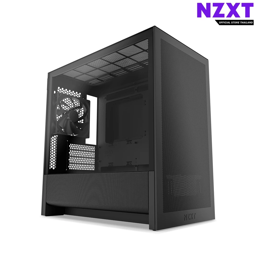 CASE NZXT H3 FLOW [2025] BLACK : CC-H31FB-01