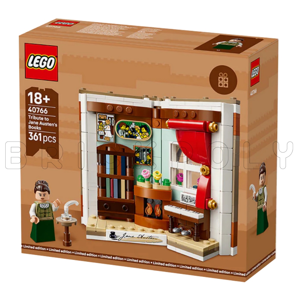 40766 : LEGO Tribute to Jane Austen's Books