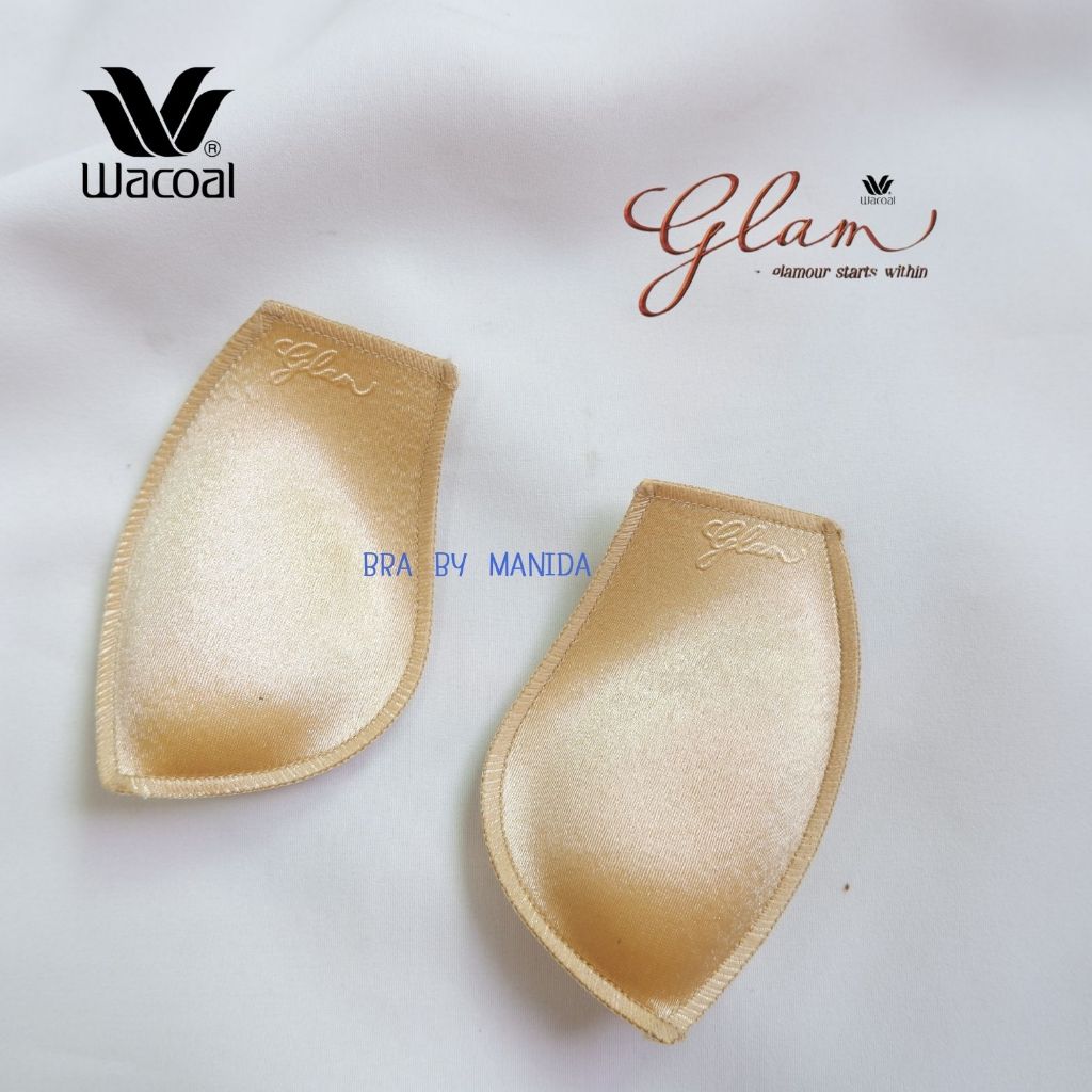 ฟองน้ำชุดชั้นใน wacoal รุ่น glam สีทอง ***** wacoal แท้