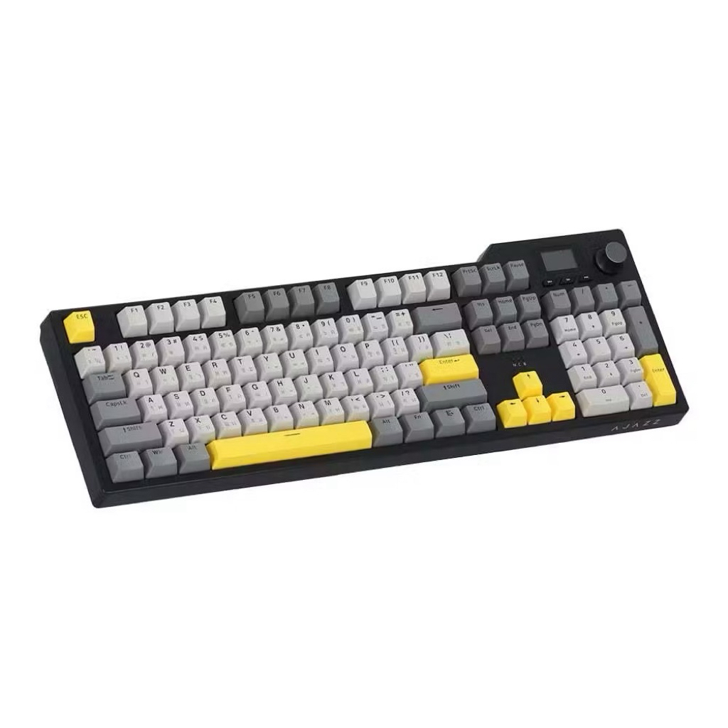 WIRELESS KEYBOARD (คีย์บอร์ดไร้สาย) AJAZZ AK35I PRO V2 (STARRY NIGHT) (LUNA SWITCH RGB EN/TH)