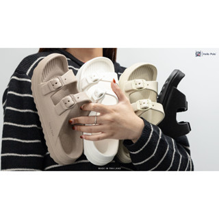 Hello Polo รองเท้าแตะ รองเท้าแบบสวม แฟชั่นผู้ชาย ผู้หญิง พื้…