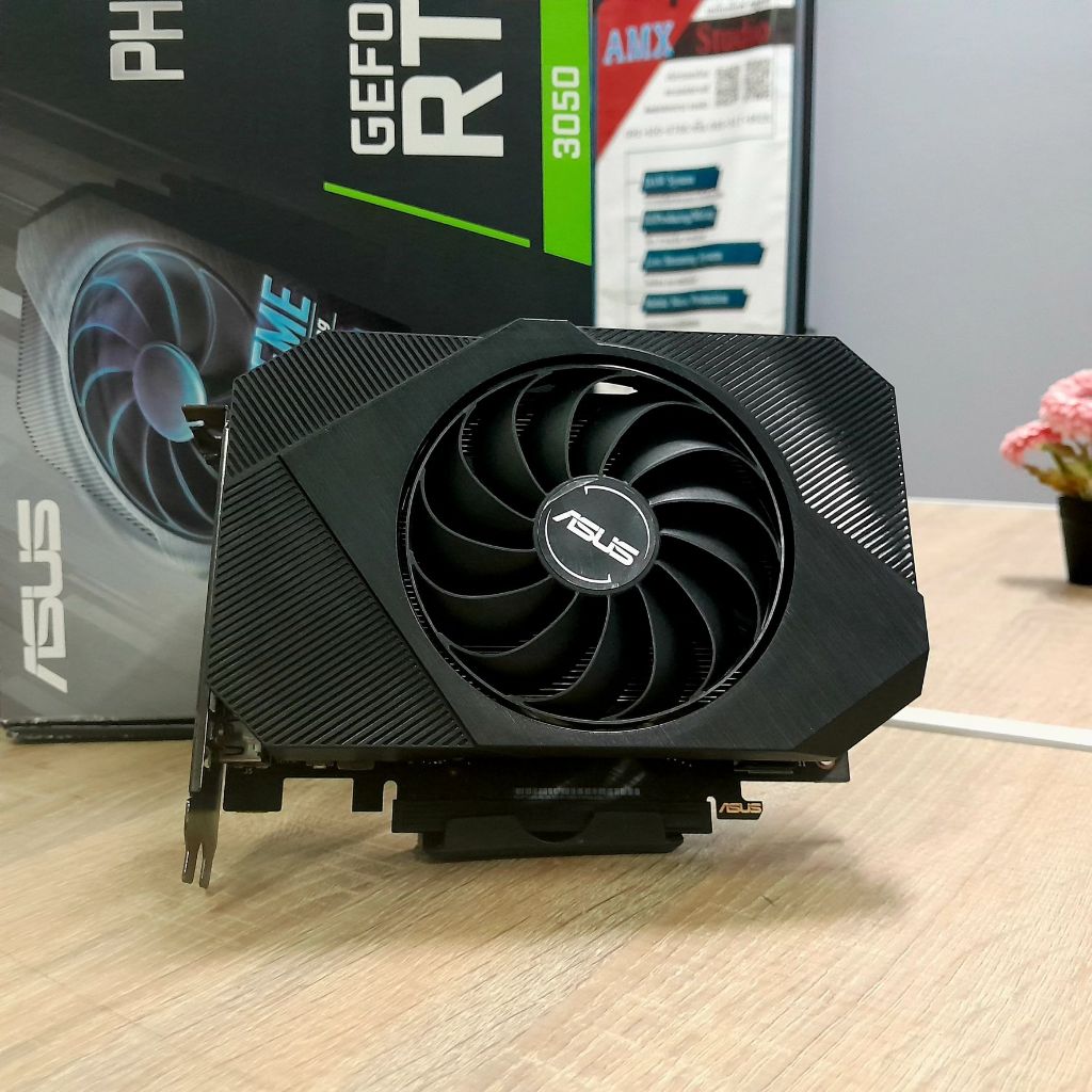 RTX 3050 8GB PHOENIX (ASUS)+มีประกันร้าน  VGA GPU การ์ดจอมือสอง สภาพสวย