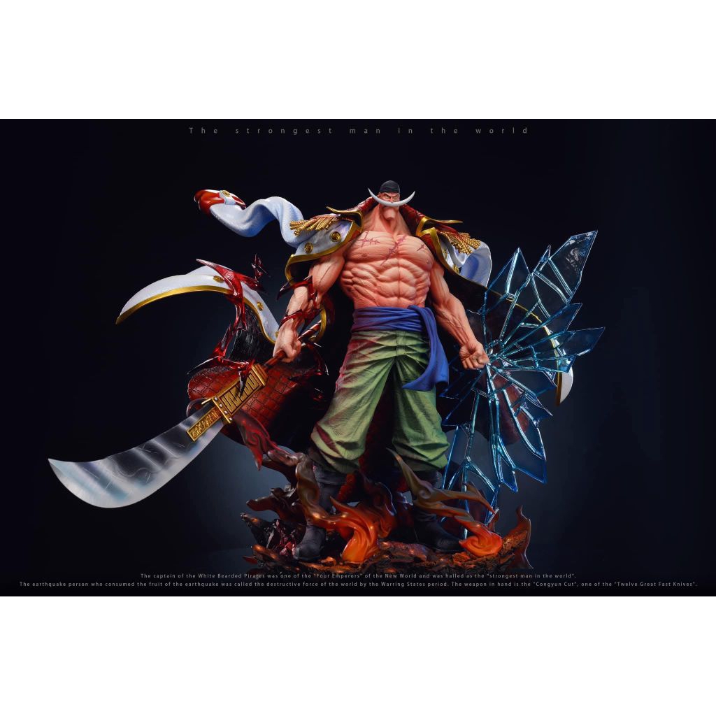 LX Studio - ONE PIECE " Whitebeard Edward Newgate " POP Scale ( Genuine Authentic Limited Edition GK