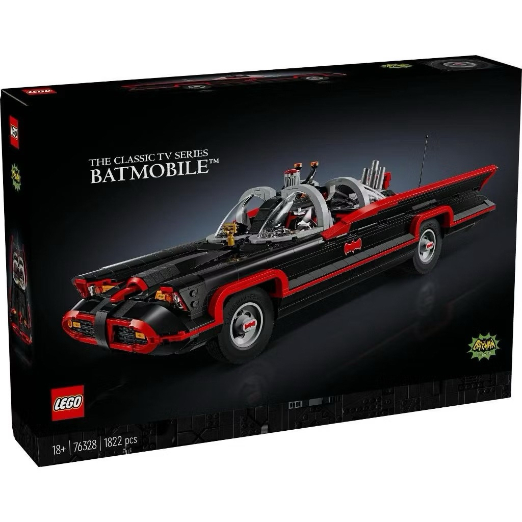 [พร้อมส่ง ของแท้]💥🦇 LEGO 76328 – The Classic TV Series Batmobile™ (1966)