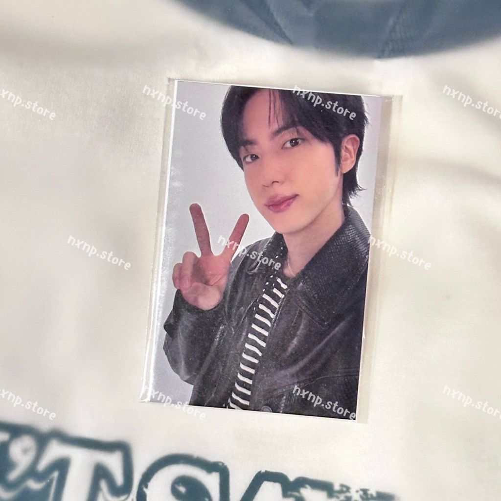 พร้อมส่ง‼️Jin BTS - Photocard จากเสื้อ merch Echo ไม่แกะซีล แท้💯