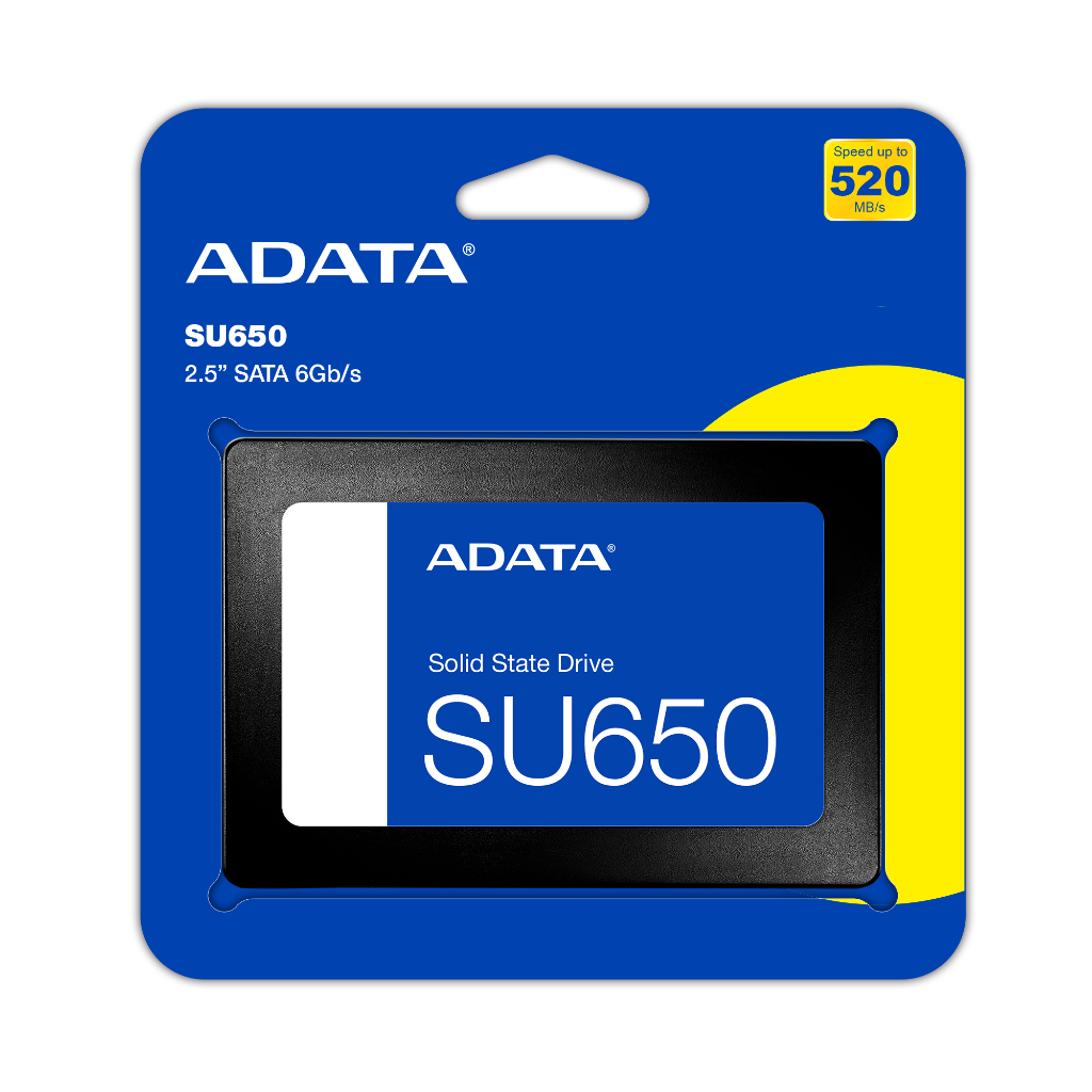 เอสเอสดี SSD Adata Ultimate SU630 / SU650 SATA 6Gb/s 3D NAND 2.5″  120GB,240GB,480GB,960GB 520/450MB/s