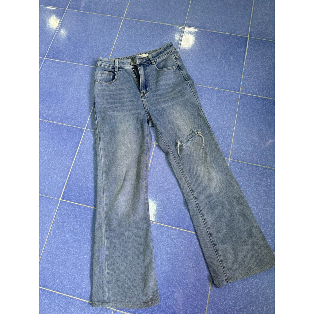 กางเกงยีนส์ กางเกงยีนส์ jiranan studio