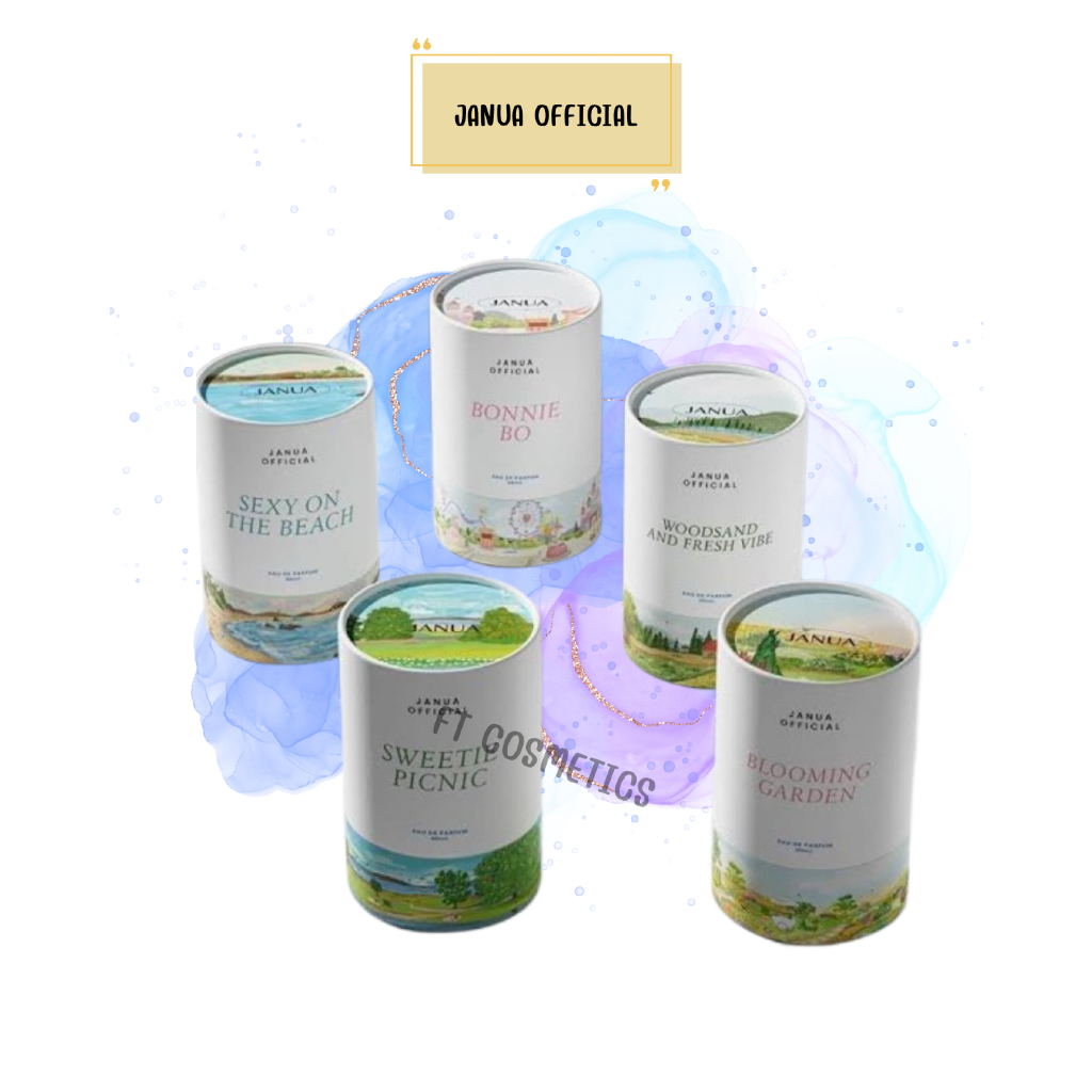 Janua Official Perfume (30ML) มี 3 กลิ่นให้เลือก BLOOMING GARDEN,WOODSAND AND FRESH VIBE,SEXY ON THE