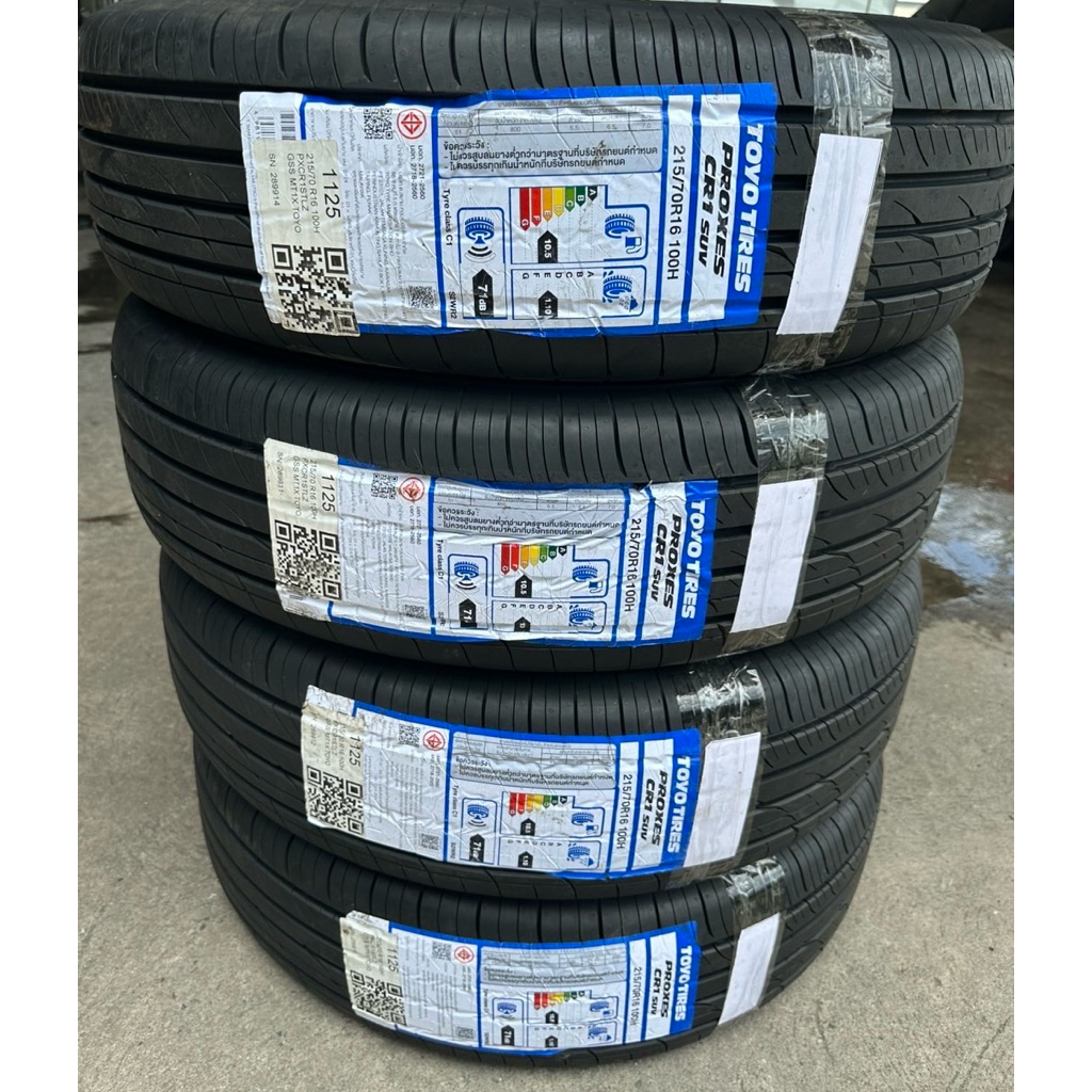 🚕🚗Toyo cr1 215/70/16 ยางใหม่ปี25