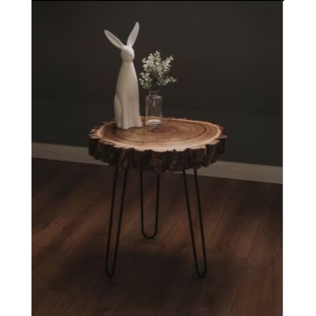 Vintage Style Side Table Cireumference 30-40cm