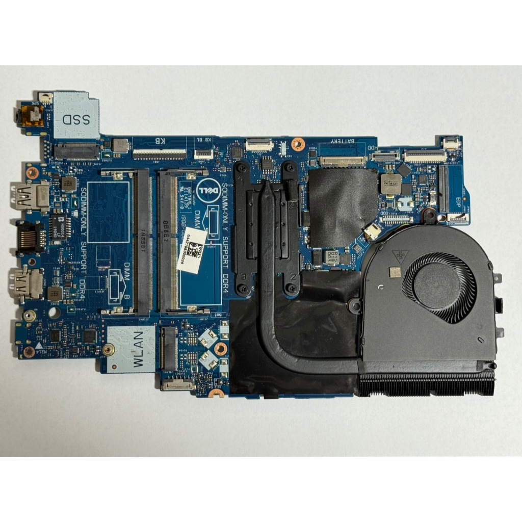 ขายเมนบอร์ด Dell latitude 3490 core i5 gen8 8250u 1.6 Ghz