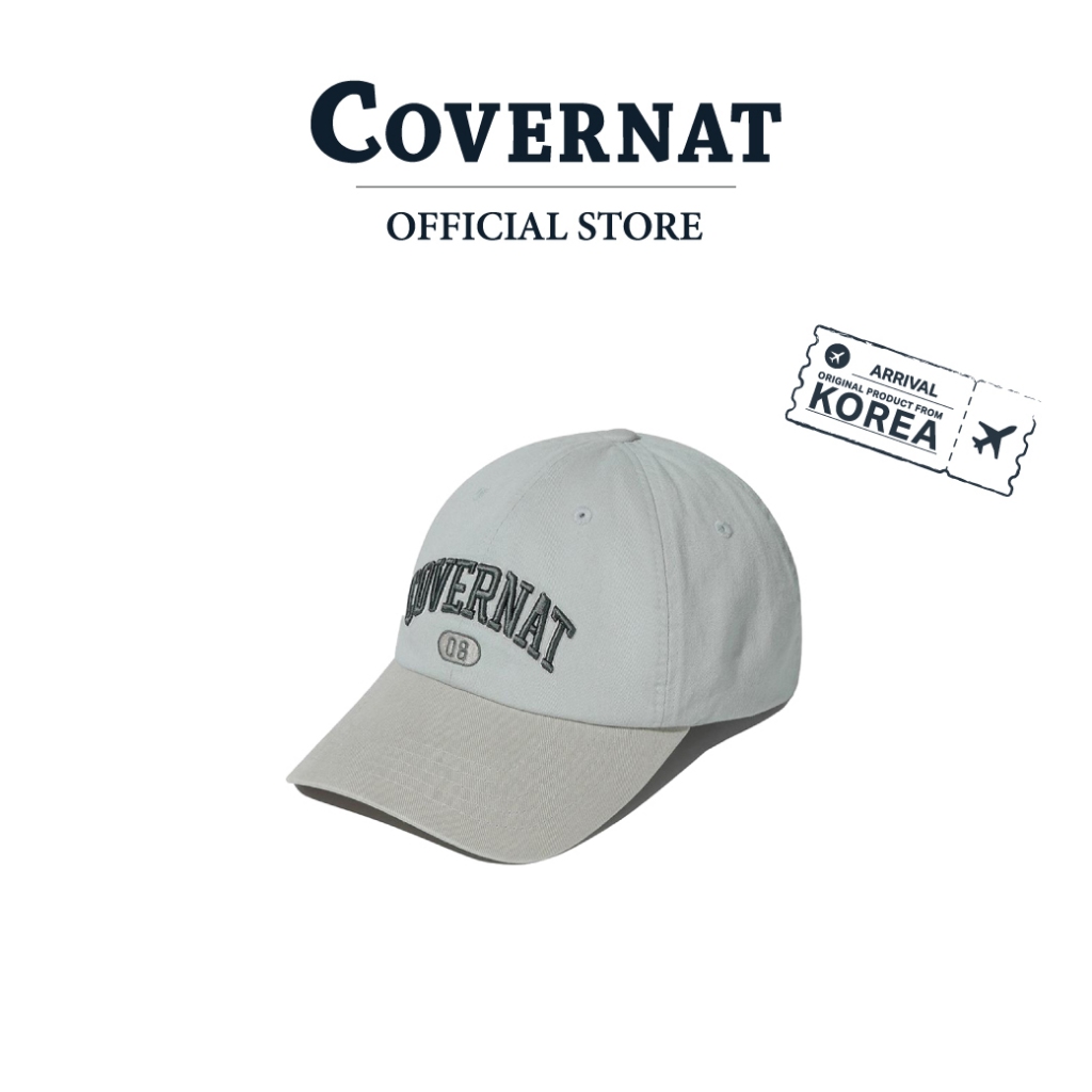 COVERNAT หมวก รุ่น College Arch Logo Ball Cap Blue (70012SCACAU_U5BLXX)
