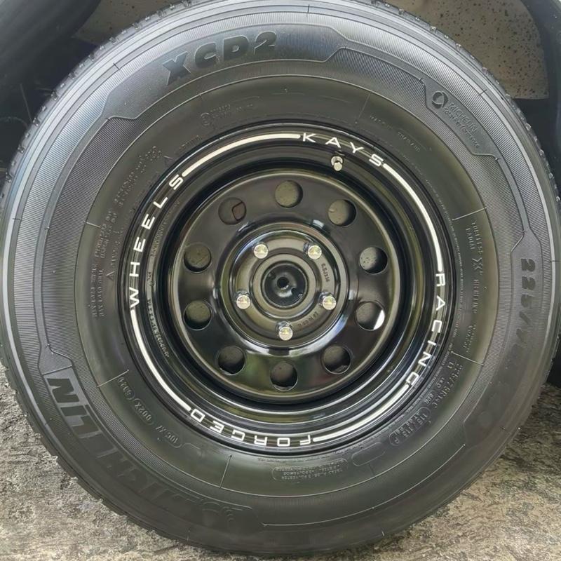 สติ๊กเกอร์ ขอบล้อกระทะ D2 MK KAY JP | สติ๊กเกอร์ติดขอบล้อรถยนต์ แต่งลายรถ สีสะท้อนแสง เกรดพรีเมี่ยม คุณภาพดี