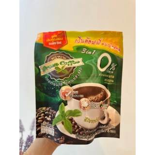 กาแฟคีโต กรีนค๊อฟฟี่ดับเบิ้ลช็อต Keto เจทานได้ จำนวน 3 ถุง [ 48 ซอง ]