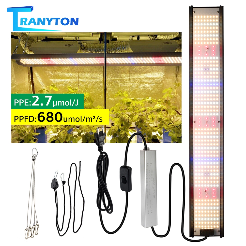 ไฟปลูกต้นไม้ SAMSUNG Full Spectrum Grow Light LED 850W ชิป LM281B ไฟเลี้ยงต้นไม้