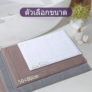 KEECCI ผ้าเช็ดเท้า 40*60cm/50*80cm พรมเช็ดเท้า พรมห้องน้ำ ตกแต่งบ้าน เนื้อนิ่ม ดูดซับน้ำ ระบายอากาศ