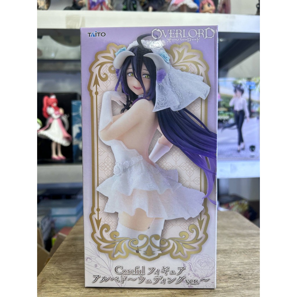 พร้อมส่ง/โมเดลอัลเบโด้ มือ1 ฟิกเกอร์แท้จากญี่ปุ่น/Overlord Albedo (Wedding Ver.) Coreful Figure