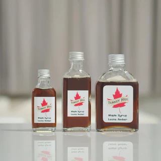 [แบ่งขาย] 🍁 TURKEY HILL Maple Syrup 250ml - LEONE DARK เมเปิ้ลไซรัปขวดแก้ว