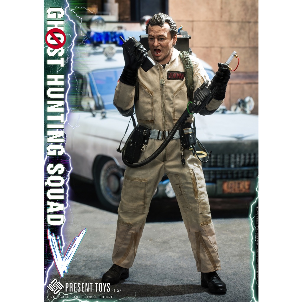 Present Toys 1/6 : Ghost hunting squad PT-sp57 : V (Bill Murray)