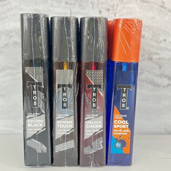 TROS cologne spray ทรอส โคโลญ สเปรย์ 100 มล. x 3 ขวด