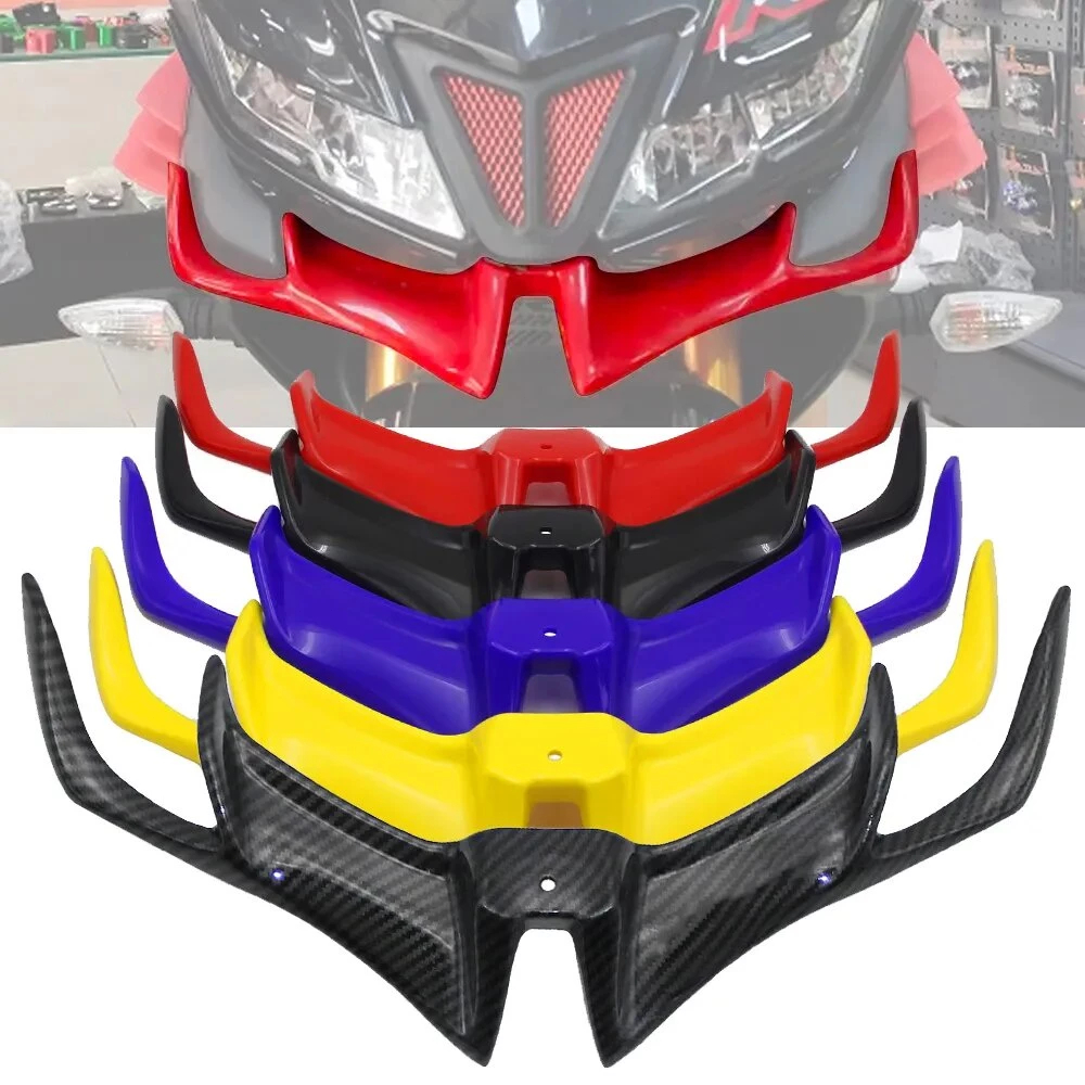 เหมาะสำหรับ Yamaha Pulsar RS200R1 R15 R6 Z200 R15 V3 ตัวป้องกันแฟริ่งด้านล่างด้านหน้า ปีกแอโรไดนามิก