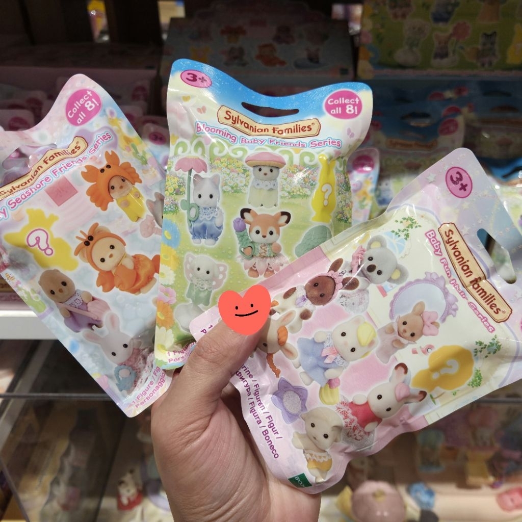 ซองสุ่ม Sylvanian Families คอลเลคชั่น Baby น่ารักมากกก ของแท้ 100% มี หลายคอลเลคชั่นให้เลือกสุ่มกัน 