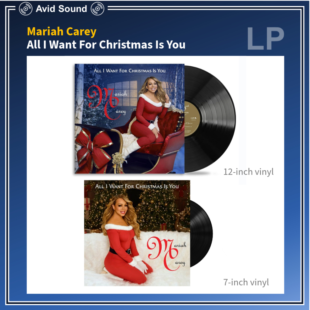 แผ่นเสียง Mariah Carey All I Want For Christmas Is You ใหม่ ซีล Mariah Carey Vinyl LP