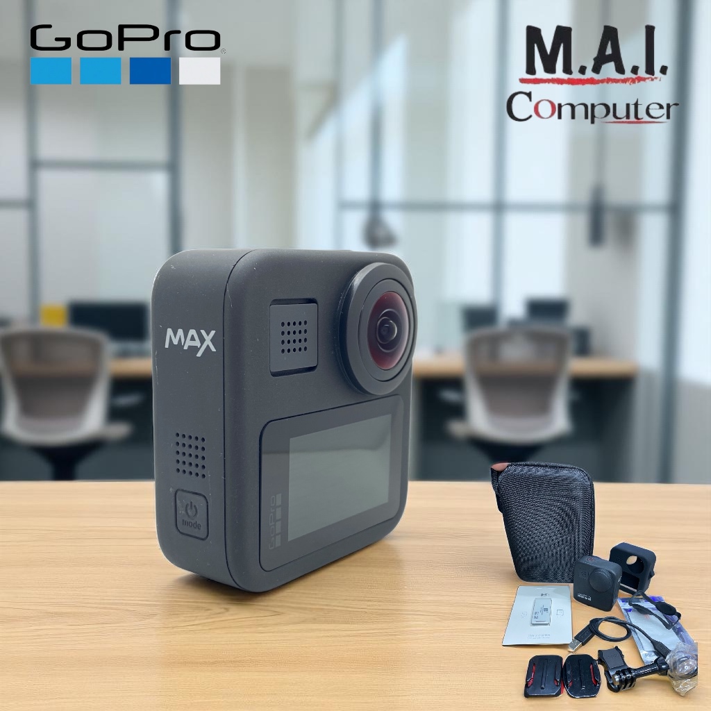 กล้อง GoPro MAX 360 กล้องโกโปร 360 องศา Action Camera มือสองสภาพสวย