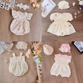 (พร้อมส่งในไทย) ohokidsbaby ชุดเด็ก บอดี้สูทเด็แรกเกิดผู้หญิ…