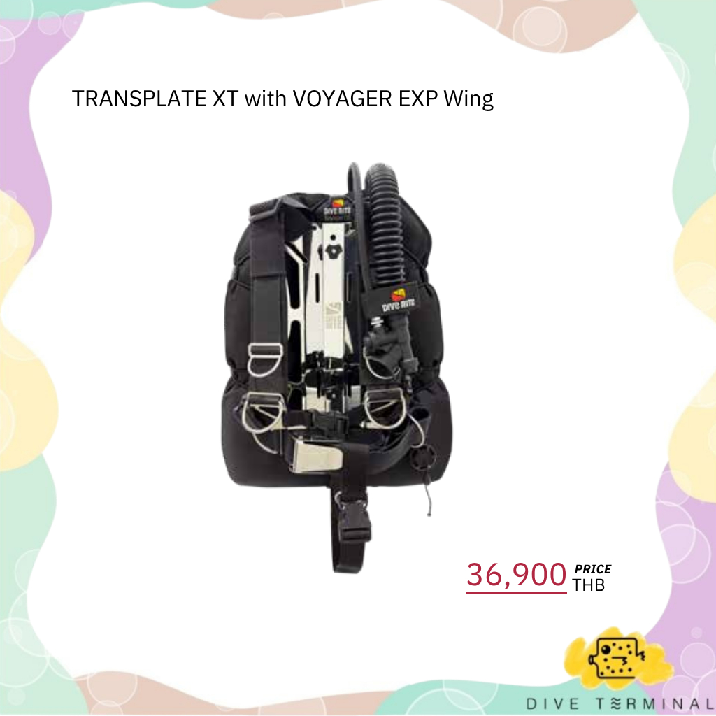 Dive Rite TransPlate XT with Voyager EXP Wing 35LB