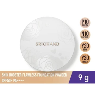 Srichand ศรีจันทร์ สกินบูสเตอร์ฟลอเลส แป้งผสมรองพื้น 9gSRICHAND Skin Booster Foundation Powder SPF50+ PA++++