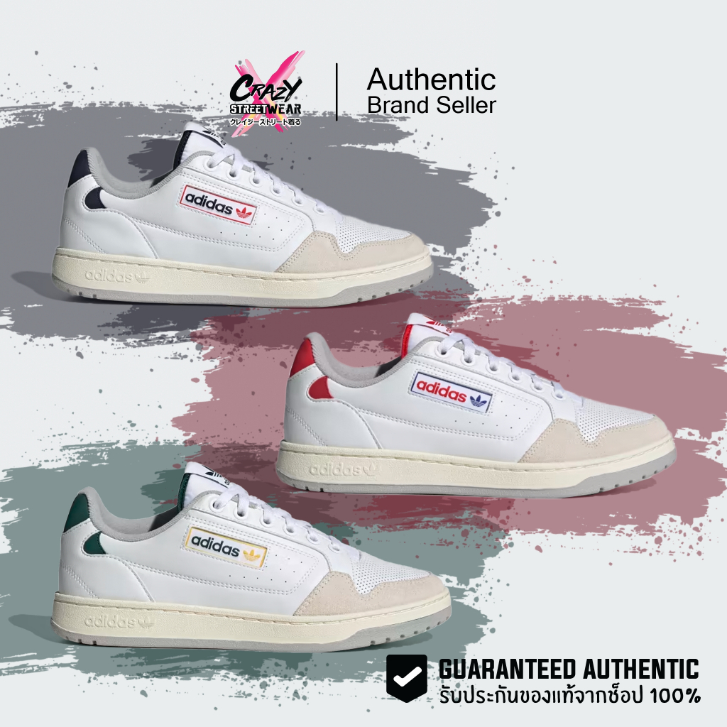 Adidas NY90 (GX4394 / GX4392 / GX4393) สินค้าลิขสิทธิ์แท้ Adidas รองเท้าลำลอง รองเท้าผู้ชาย