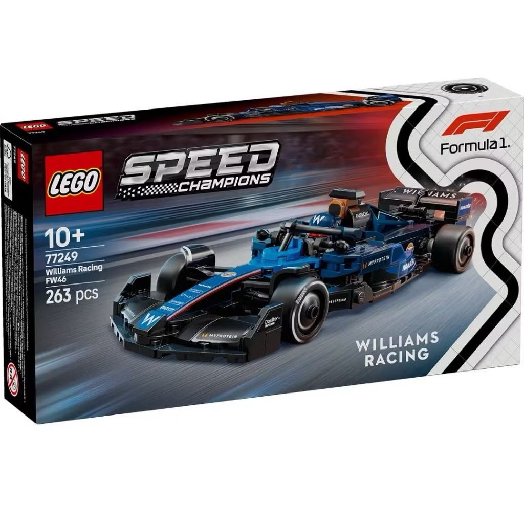 LEGO® Speed Champions Williams Racing FW46 F1® Race Car 77249  - เลโก้ใหม่ ของแท้ 💯% พร้อมส่ง