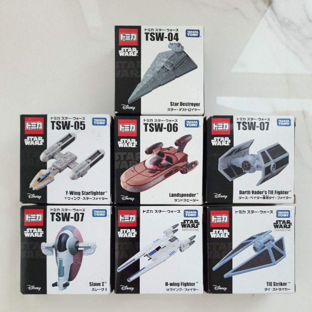 Tomica Star Wars โมเดล สตาร์วอร์ Takara Tomy bb