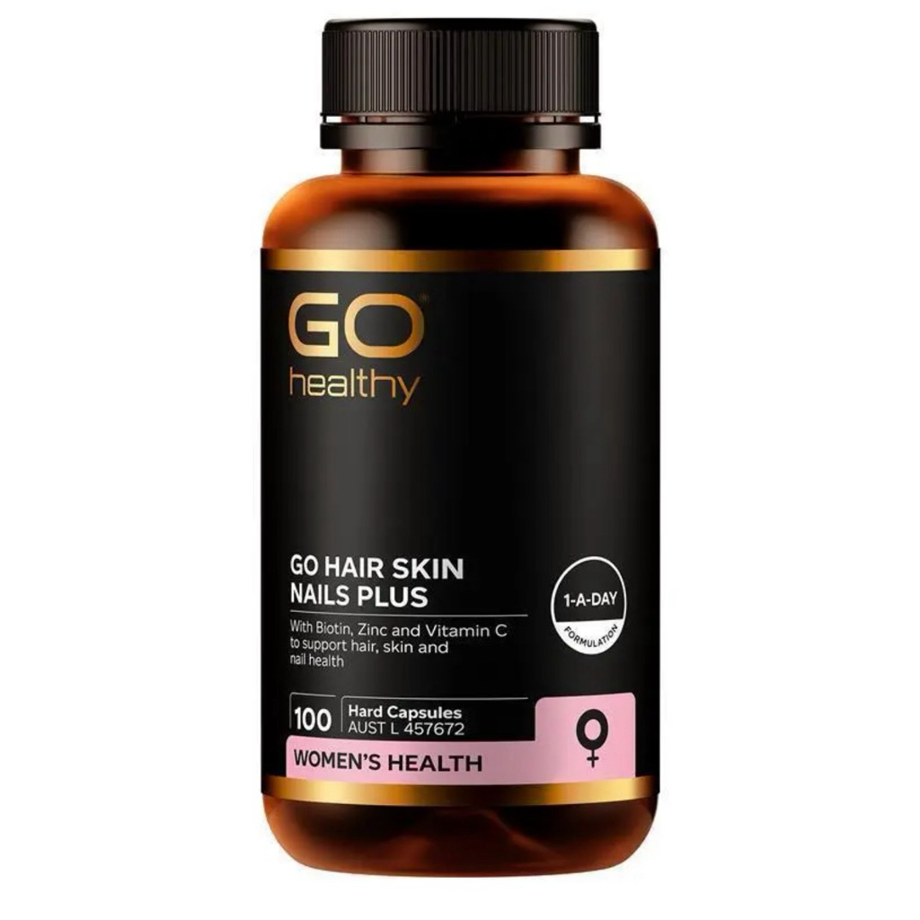 GO Healthy Hair Skin Nails Plus 100 Hard Capsules