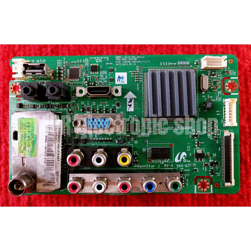 เมนบอร์ดทีวี SAMSUNG สำหรับรุ่น LA32C350D1 พาสบอร์ด BN41-01372B