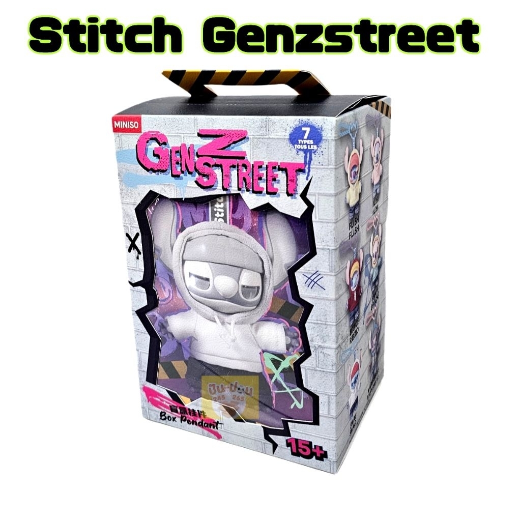 ⚡️พร้อมส่ง⚡️Stitch Genzstreet สติ๊ซ สตรีท ตุ๊กตาห้อย ของเล่น ลิขสิทธิ์แท้🇹🇭ส่งในไทย🇹🇭