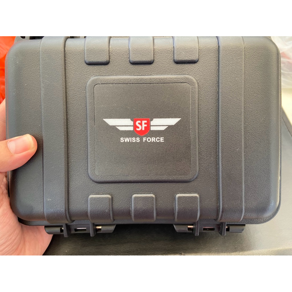 กล่องนาฬิกา SWISS FORCE ของแท้ มือสอง สภาพดี