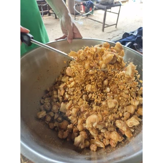 น้ำพริกกากหมูแคบหมูไม่มีสารกันบูดสดใหม่ ทำเอง