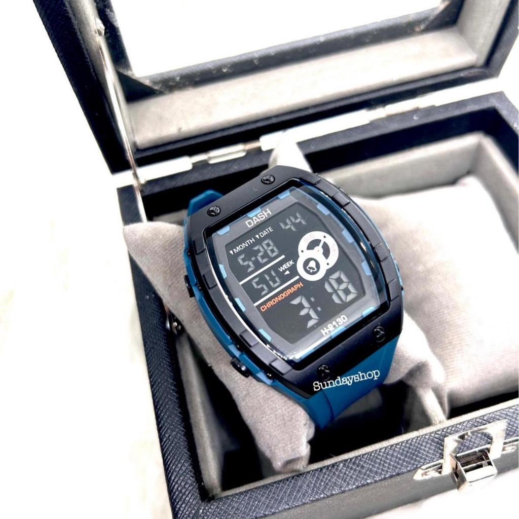 (E900) (1แถม1) นาฬิกาข้อมือSport ทรงถังยอดฮิต กันน้ำ สายSport ใส่สบาย - รูปที่ 6