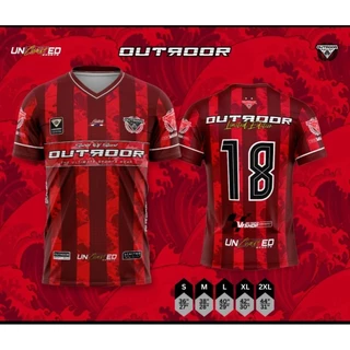 เสื้อกีฬาคอวี #18 แขนสั้น ลายใหม่ เนื้อผ้าโพลีเอสเตอร์ หนานุ่มใส่สบาย มีให้เลือก 7 สี ไซส์ S-2XL Sport ออกกำลังกาย