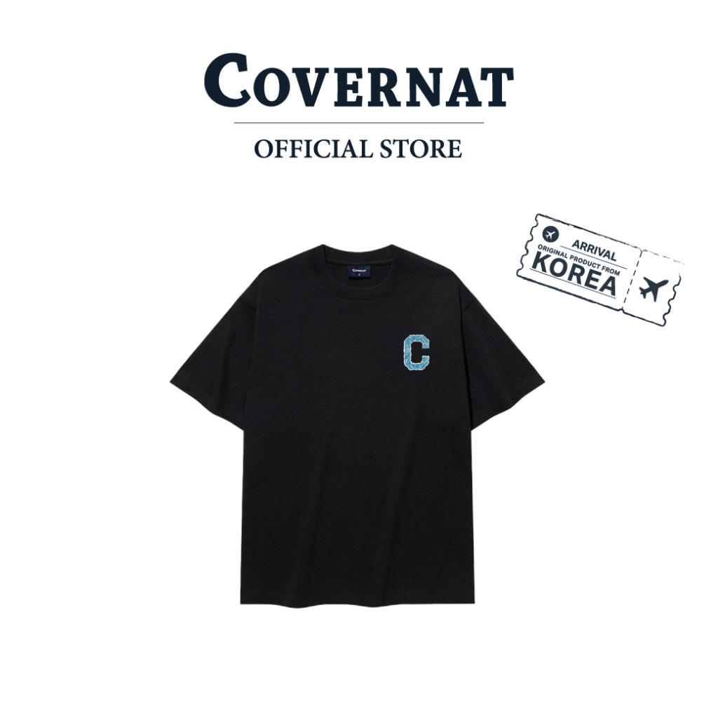 COVERNAT เสื้อยืด รุ่น Co Logo Graphic T-Shirt 2 Black (70061SLGSSU_U5BKXX)