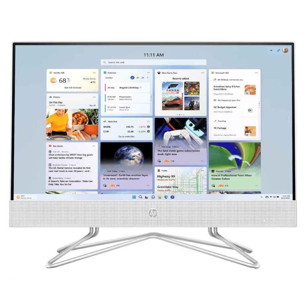 HP AIO 22-DD2048D SNOW WHITE DESKTOP