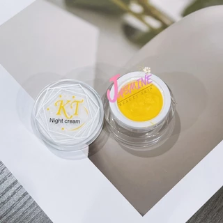 โฉมใหม่ ✅ ครีมเคที KT Gold Night Cream ไนท์ครีม ครีมบ้านกระต่ายขาว 10 g. ส่งเร็ว