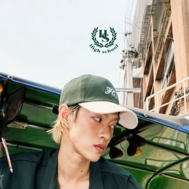 Highschool - HTB70460 ไฮสคูลหมวกเฮสเอชคอลเล็คชั่นซัมเมอร์ Highschool Collection Summer Cap HS LOGO