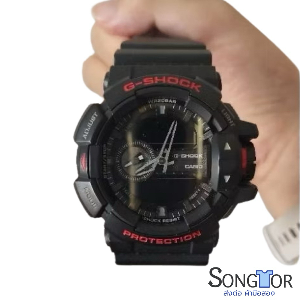 นาฬิกา G-SHOCK รุ่น GA-400HR สีดำแดง