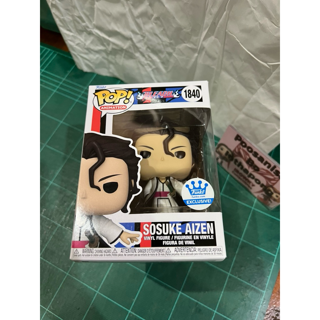 ✅พร้อมส่ง Funko Pop! Bleach - Sosuke Aizen No.1840 Funko shop Exclusive
